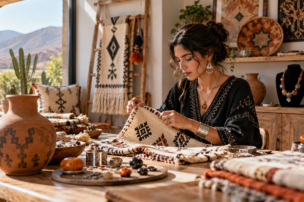 Contemporary Amazigh-inspired design objects