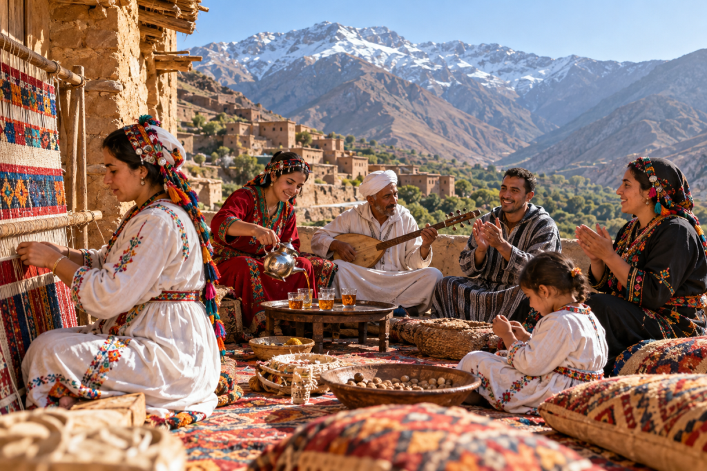 Contemporary Amazigh heritage and traditions