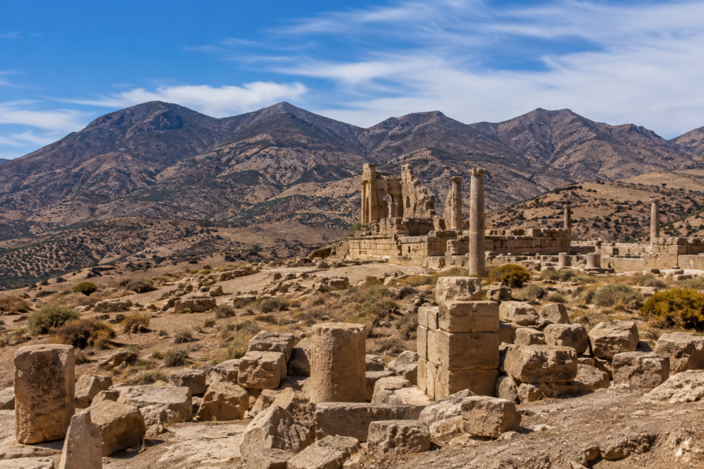Ancient North African landscape