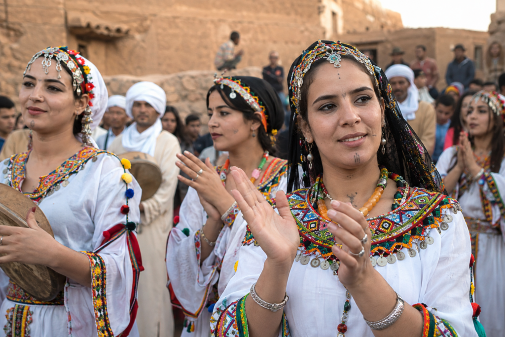 Modern Amazigh cultural gathering