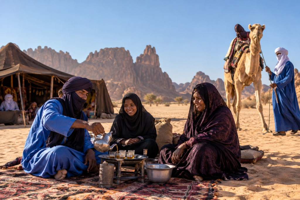 Contemporary Tuareg community life