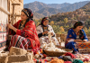Amazigh women participating in cultural heritage activities