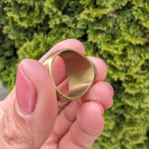 Handmade Sahara Rif Tuareg Brass Zelij Stone - Image 6