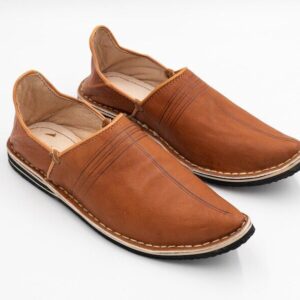 Handmade Slippers, Men Leather Babouche - Image 8