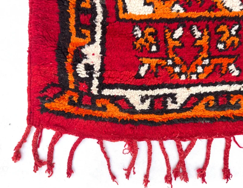 5x8ft - Luxury Handwoven Boujaad Rug, Berber Design - Image 5