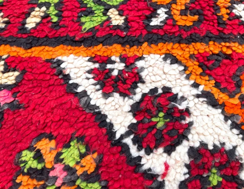 5x8ft - Luxury Handwoven Boujaad Rug, Berber Design - Image 7