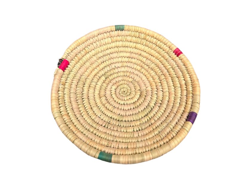 Traditional Berber basket hand-woven in Palm Leaf - Image 5
