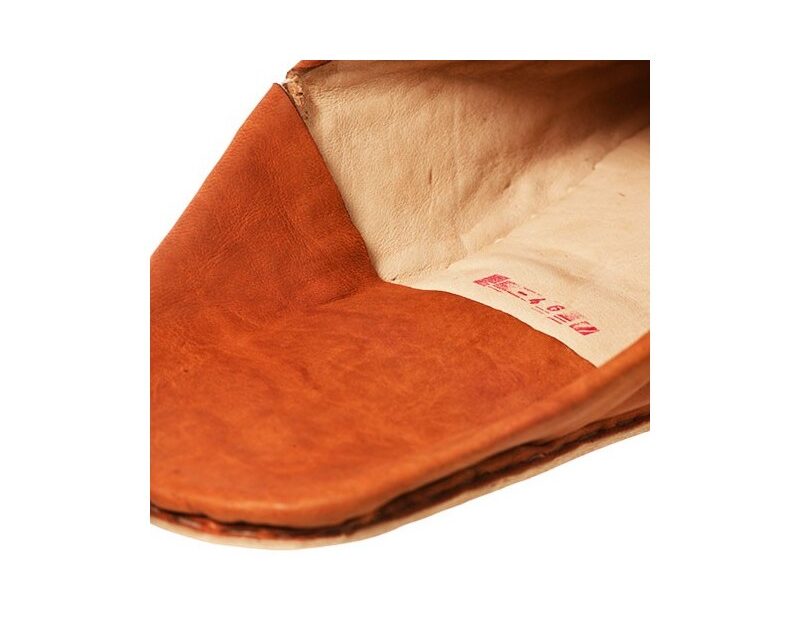 Moroccan Berber Men Babouche (Orange) - Image 3
