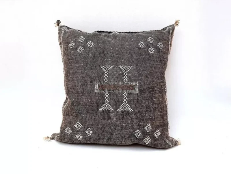 Pillows inspired by Berber cactus silk