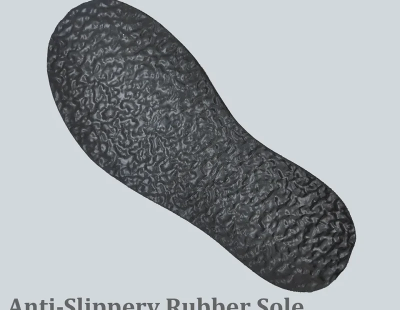 Organic Moroccan Berber Leather Slippers (White) - Image 2