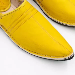 Berber Leather Handmade Slippers - Image 3