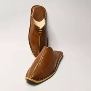 Amazigh Men's slippers Handmade shoes Leather - Image 3