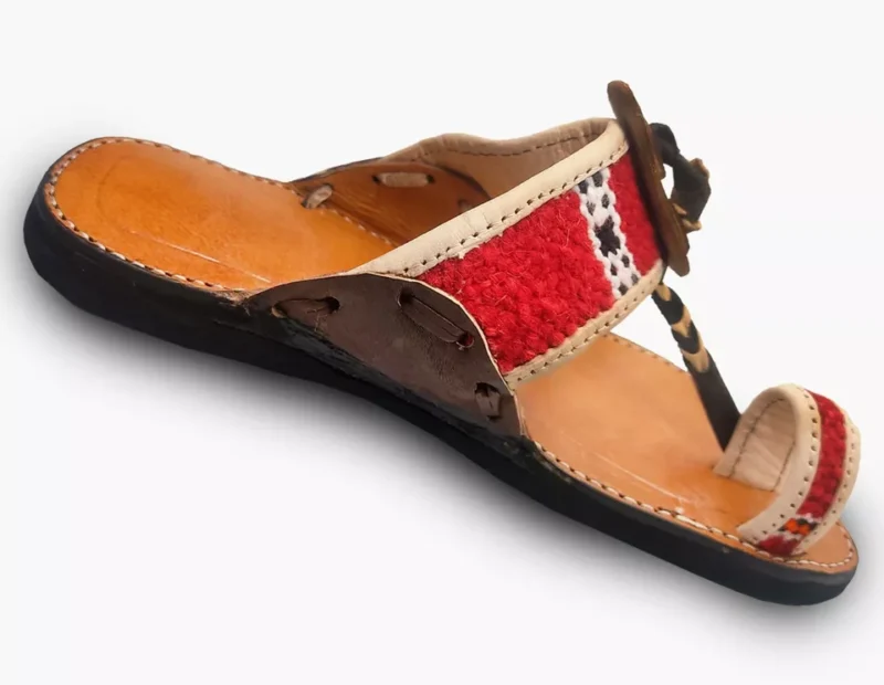 Handmade Moroccan Berber Leather Sandals - Image 5