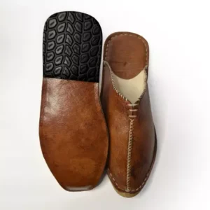 Amazigh Men's slippers Handmade shoes Leather - Image 4