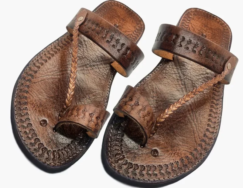 Traditional Berber Sandal Flip Flop flats Shoes - Image 4