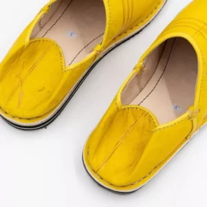 Berber Leather Handmade Slippers - Image 4