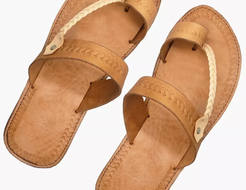 Traditional Berber Sandal Flip Flop flats Shoes - Image 8
