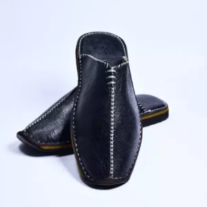Amazigh Men's slippers Handmade shoes Leather - Image 9