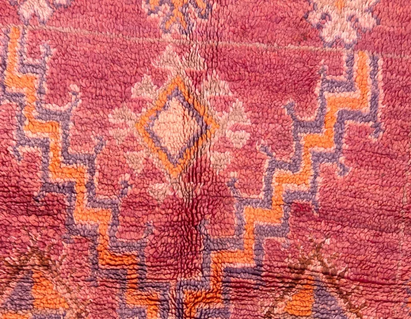 Amazigh wool rug, Handmade rug, Elegant - Image 9