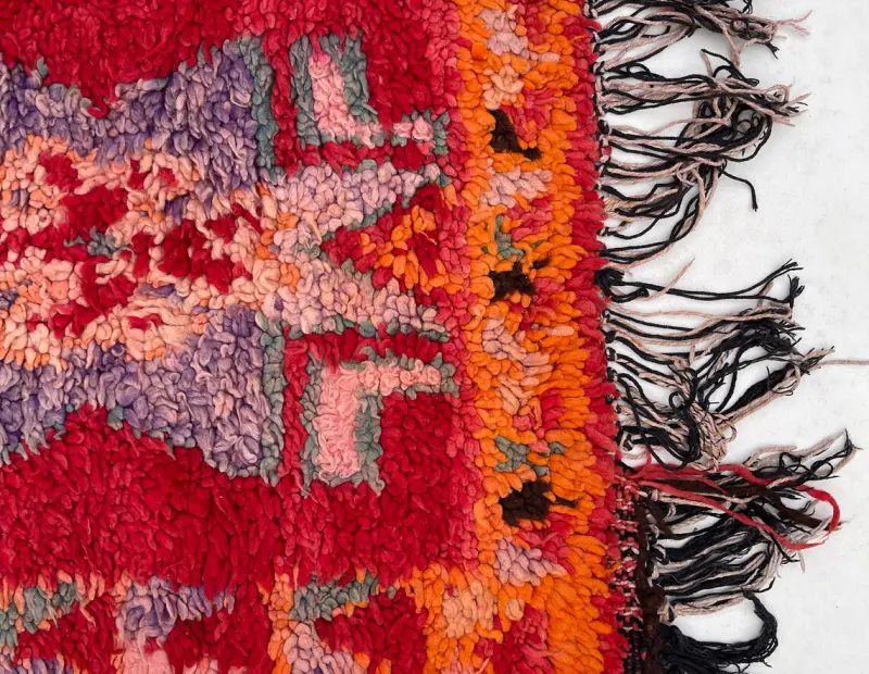 5x12ft - Berber handwoven rug, Moroccan tribal rug - Image 2