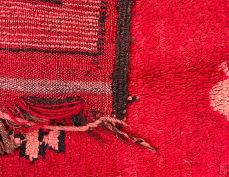 4x12ft - Moroccan Boujaad rug, Handwoven wool rug - Image 3