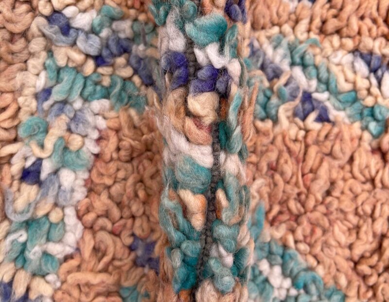 6x9ft - Handwoven Moroccan Berber Wool Rug - Image 5