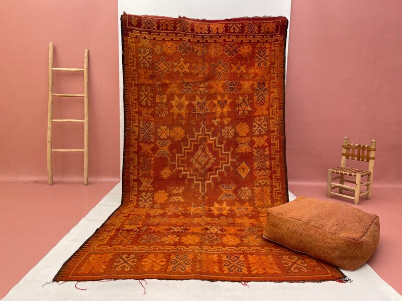 Berber rugs, 5ftx10ft Vintage, wool rug