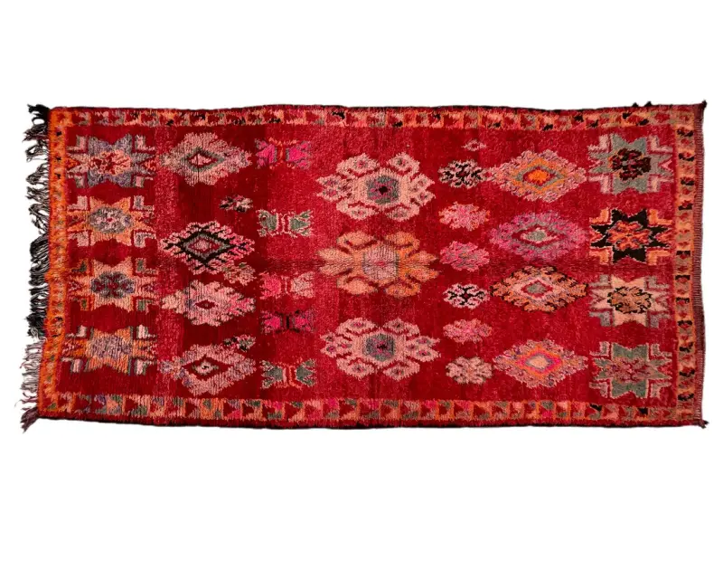5x12ft - Berber handwoven rug, Moroccan tribal rug - Image 5