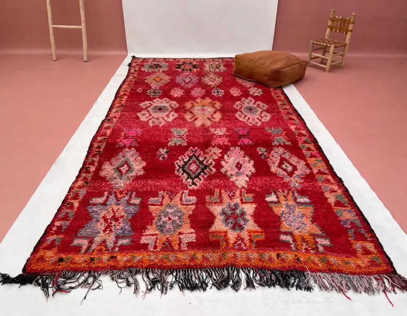 5x12ft - Berber handwoven rug, Moroccan tribal rug - Image 10