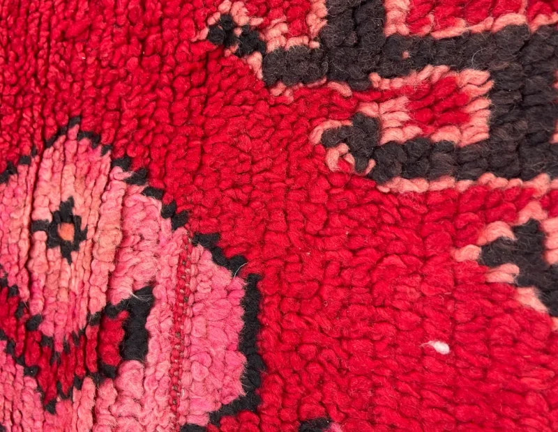 4x12ft - Moroccan Boujaad rug, Handwoven wool rug - Image 7