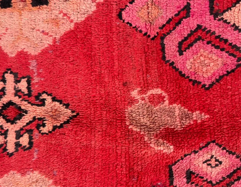 4x12ft - Moroccan Boujaad rug, Handwoven wool rug - Image 9