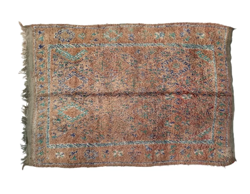 6x9ft - Handwoven Moroccan Berber Wool Rug - Image 7