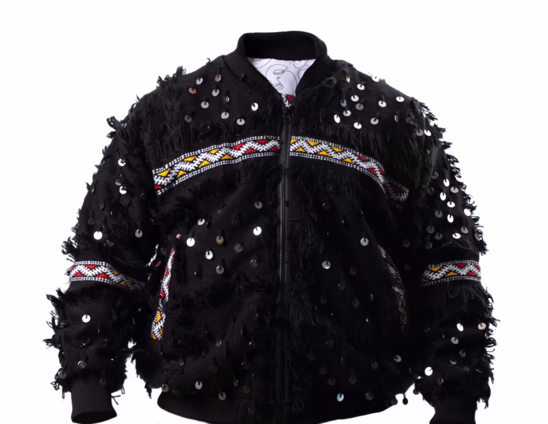 Traditional Rug Jacket, Women and Men - Image 2