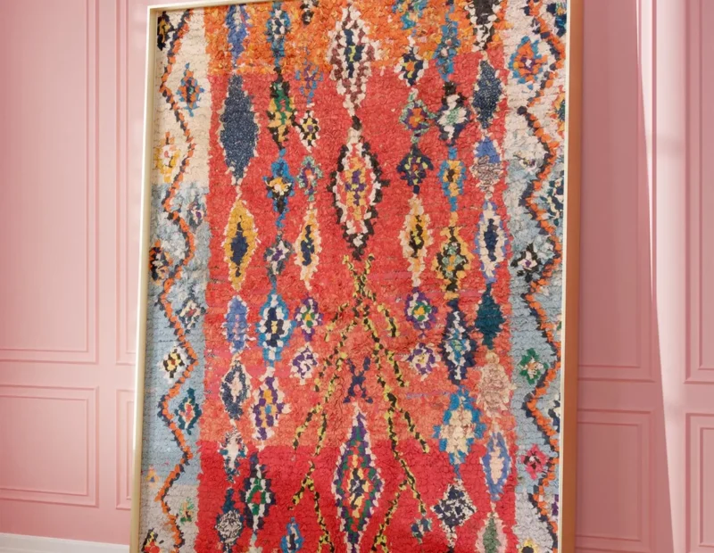 Colorful Moroccan Rug Print - Berber Wall Art - Image 2