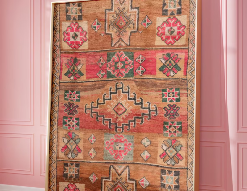 Colorful Moroccan Rug Photo Print - Berber Wall Art - Image 7