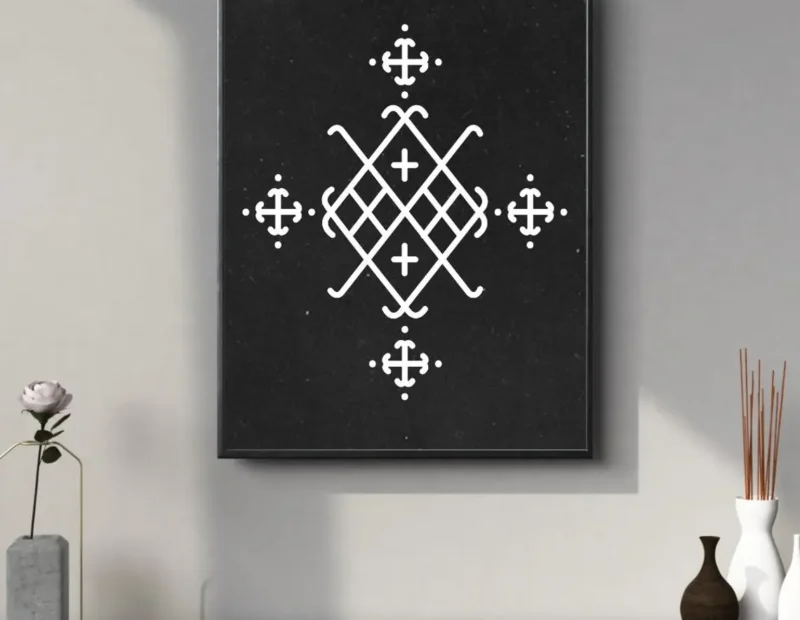 Set of 3 Berber Amazigh Tattoo Designs of Taurus - Image 4