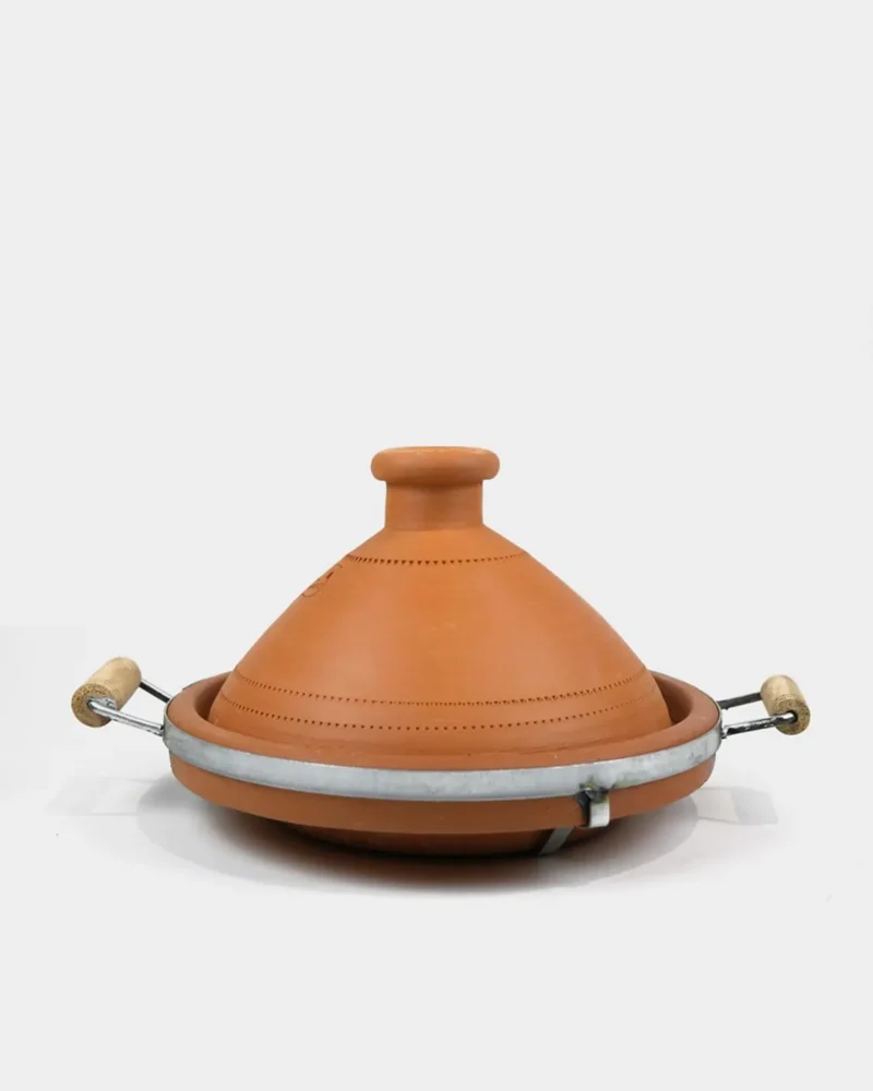 Traditional Moroccan Clay Tagine with Protection