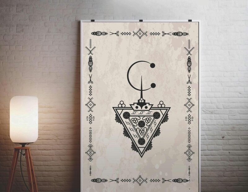 Amazigh art fibula, Amazigh painting - Image 5