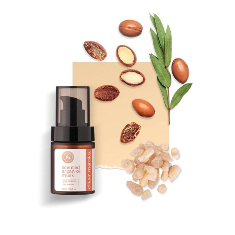 Argan Oil–100% with Musk Scent for Skin Hydrating