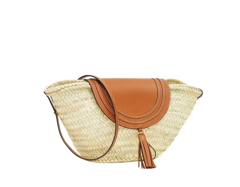 Straw Bag, Straw Basket, Natural Bag - Image 3