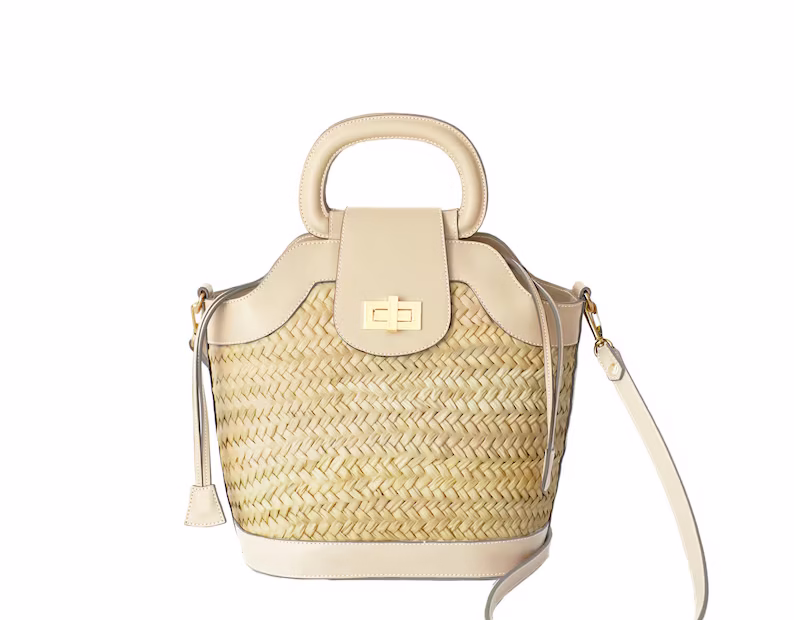 Handwoven Summer Tote - Image 3