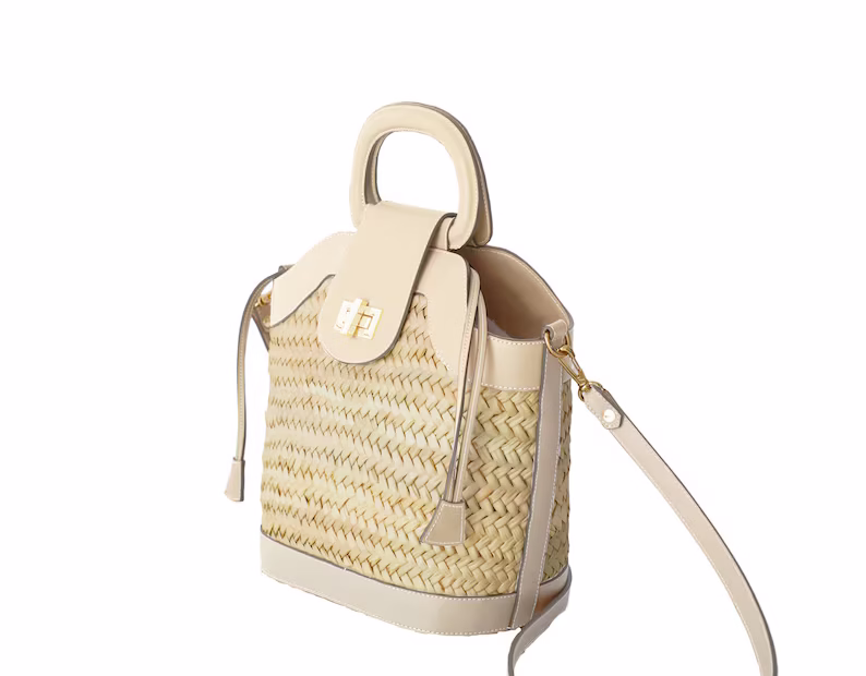 Handwoven Summer Tote - Image 5