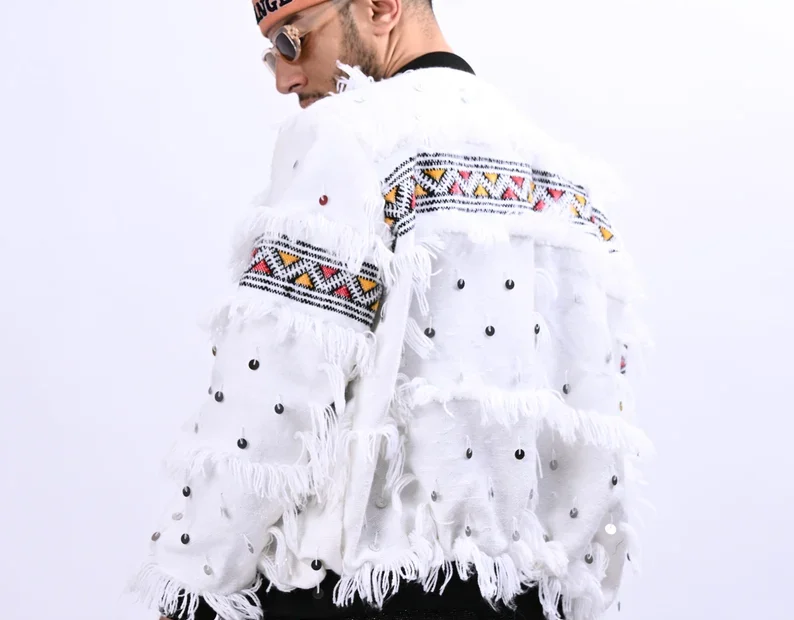 Traditional Rug Jacket, Women and Men - Image 10