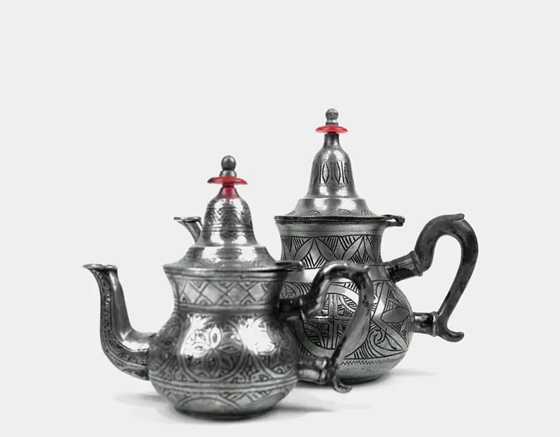 Moroccan Berber Teapot | For 4 people: 900 ml - Image 2