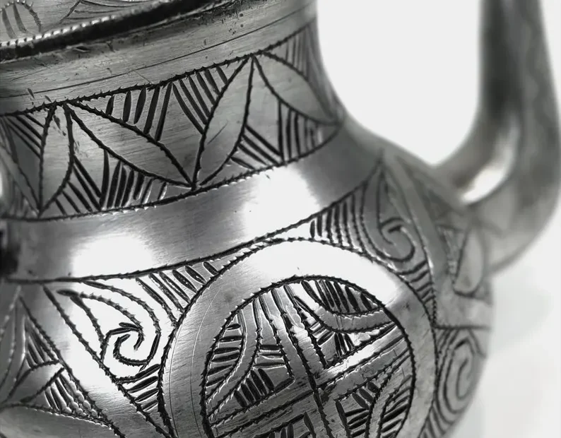 Moroccan Berber Teapot | For 4 people: 900 ml - Image 4