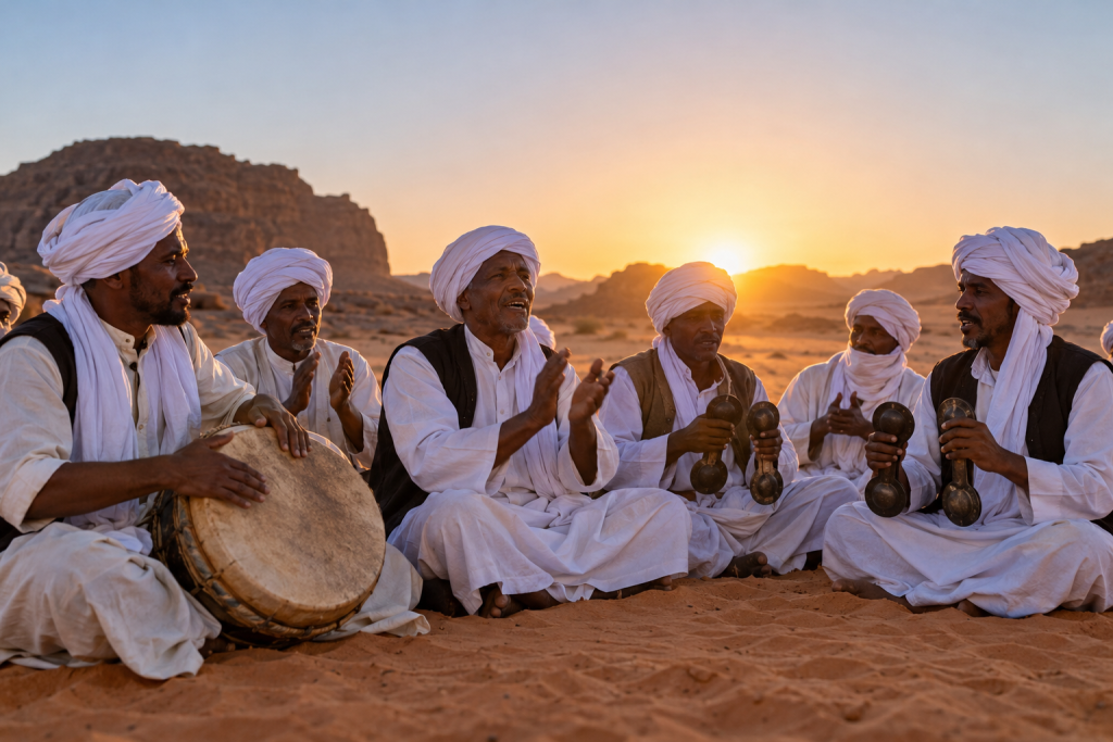Ahellil musical tradition in Gourara Algeria