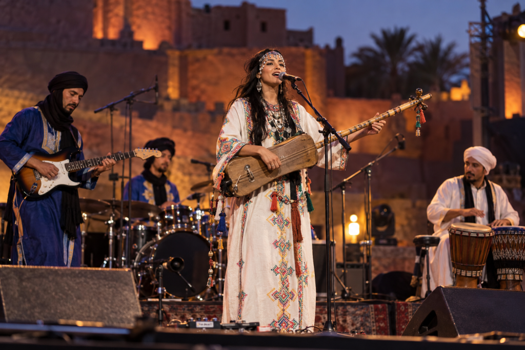 Modern Amazigh music concert