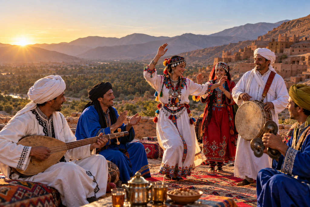 Amazigh musical heritage celebration