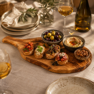 Handmade Olive Wood Cutting & Cheese Board