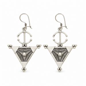 Traditional Amazigh Earrings from Southern Morocco
